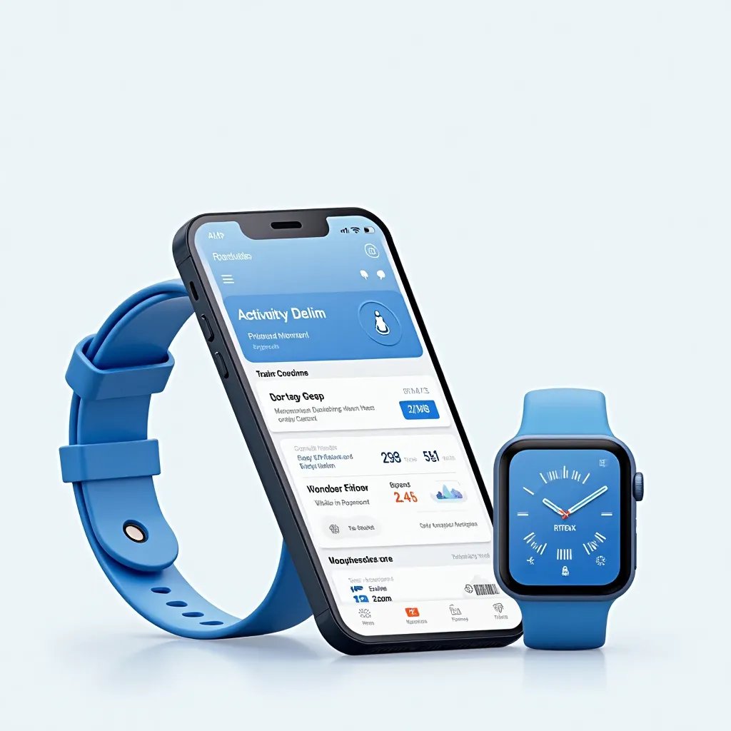 Fitness wearable companion app